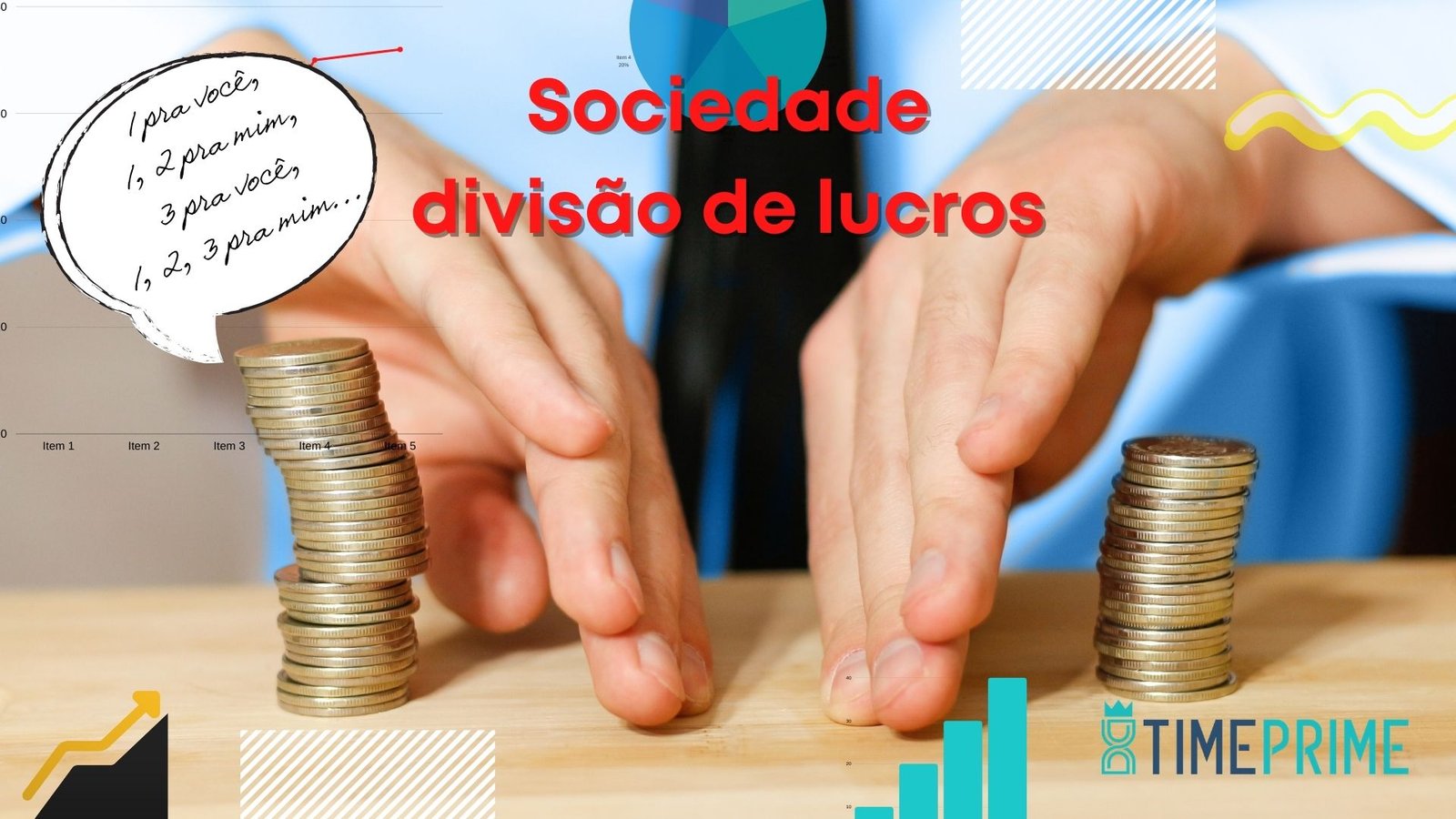 Como dividir os lucros na sociedade - Empresa de Serviços