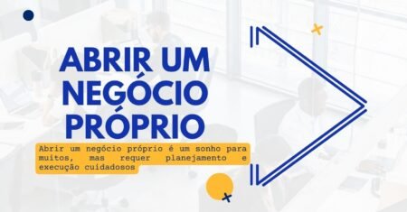 Abrir um negócio próprio