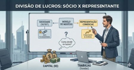 Um sócio entra com o dinheiro, o outro com o trabalho. Como dividir os lucros? 🤔💸