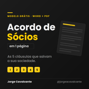 Acordo de Sócios